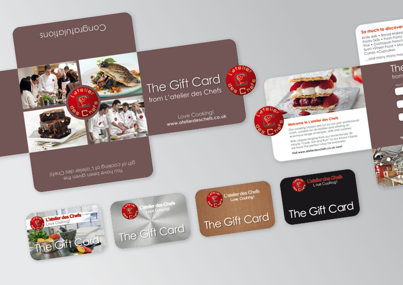 Latelier des Chefs gift cards